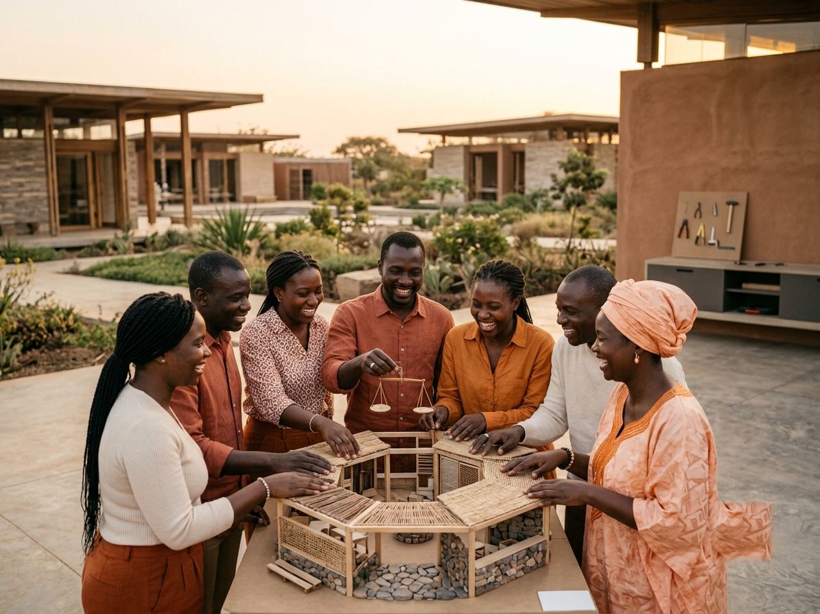 Équipe réunie lors d'un événement d'entreprise organisé par 2B Business Booster au Sénégal