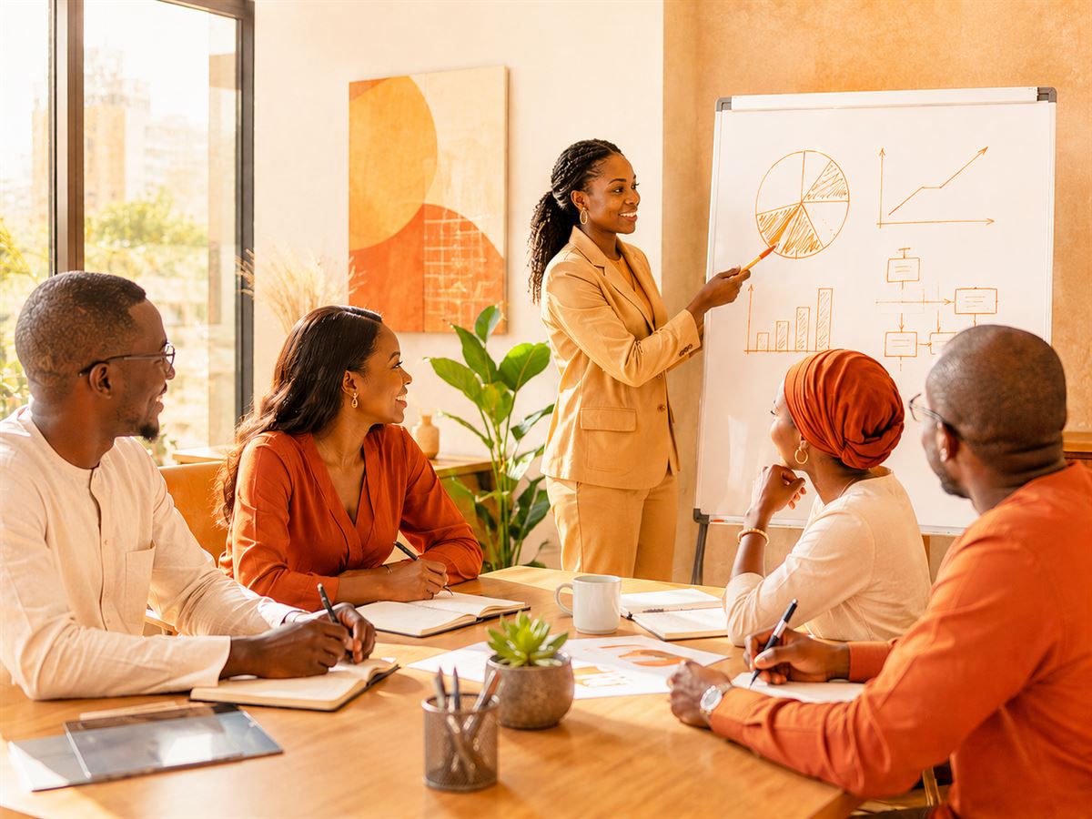 Dirigeants de PME sénégalaises en session de formation Clés pour booster son entreprise